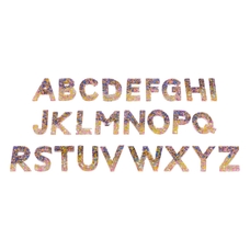 Resin Sequin Uppercase Letters from Hope Education